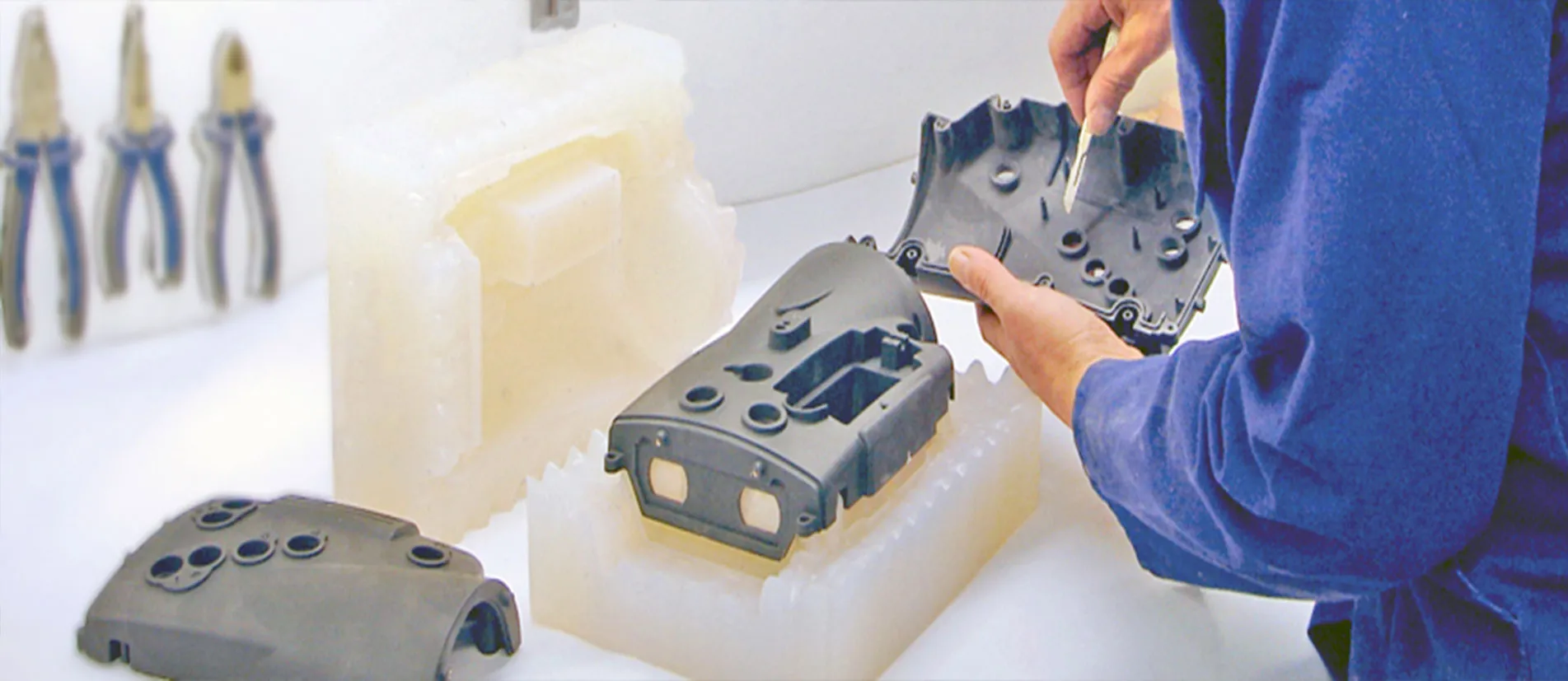 Vacuum casting production